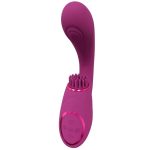 Vive Gen - Triple Motor G-Spot Vibrator with Pulse Wave and Vibrating Bristles Pink