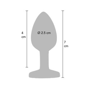 Anal Play Diamond Buttplug Small
