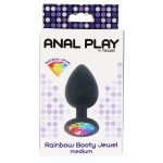 Anal Play Rainbow Buttplug Medium