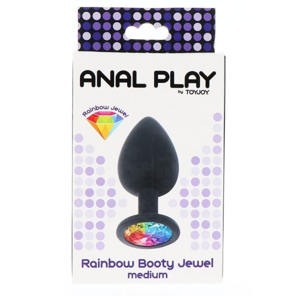 Anal Play Rainbow Buttplug Medium