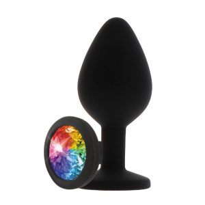 Anal Play Rainbow Buttplug Small