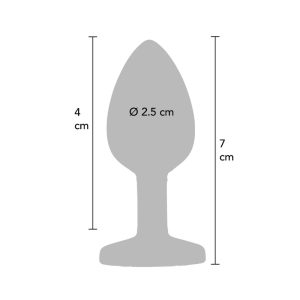 Anal Play Rainbow Buttplug Small