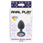 Anal Play Rainbow Buttplug Small