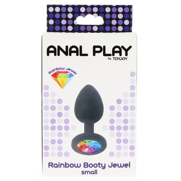 Anal Play Rainbow Buttplug Small