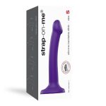 Strap-On-Me Dual Density Dildo Paars S - 17 cm