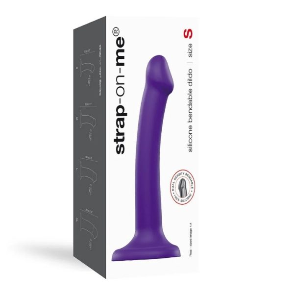 Strap-On-Me Dual Density Dildo Paars S - 17 cm