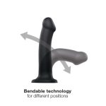 Strap-On-Me Dual Density Dildo Paars S - 17 cm