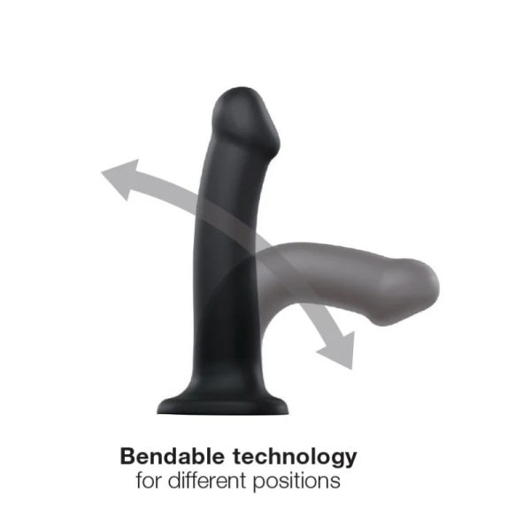 Strap-On-Me Dual Density Dildo Paars S - 17 cm
